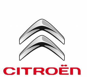 Citroen logo on a white background.